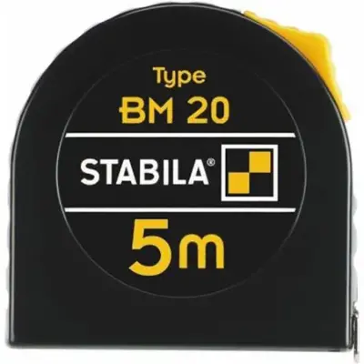 📏 2 x Stabila BM20 Taschenbandmaß, 5m für 9,98€ (statt 20€)