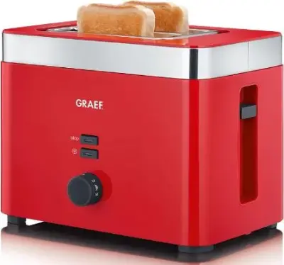 🍞 Graef TO 63 2-Scheiben Toaster mit Brötchenaufsatz für 39,99€ (statt 50€)