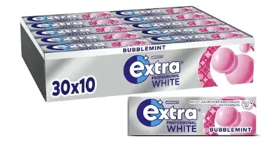 300x Extra Professional White Bubblemint für 9,99€ (statt 35€)
