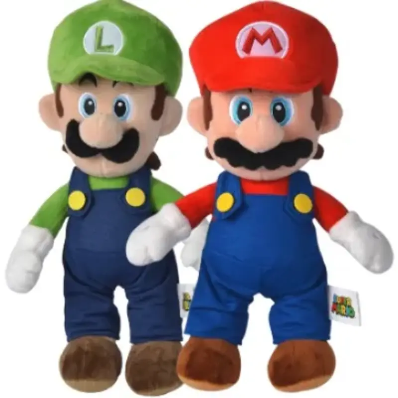 🍕🍄 Simba Super Mario oder Luigi Plüschfigur 30cm ab je 5,99€ (statt 12€)
