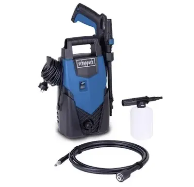 💦 Scheppach HCE1400 Hochdruckreiniger 110bar für 39,99€ (statt 60€)
