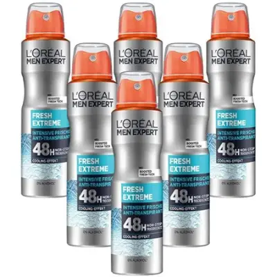 💨 6x L’Oréal Men Expert Fresh Extreme Deo ab 6,17€ (statt 14€)
