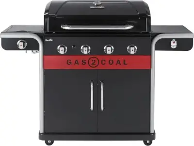 Char-Broil Gas2Coal 440 (2.0) Hybrid Grill mit 4 Brenner für 524,95€ (statt 699€)