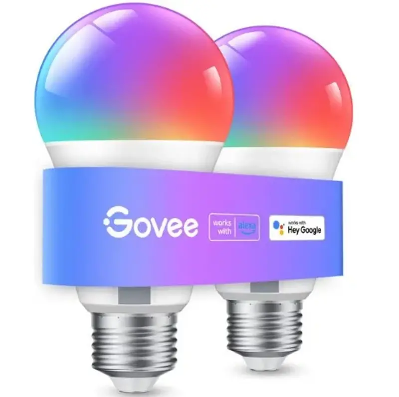💡💡 2er Pack Govee Smarte LED Glühbirne E27 für 15,99€ (statt 26€)