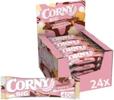 🍫 Corny BIG Chocolate, Biscuit & Marshmallows Riegel ab 13,86€ (statt 18€)