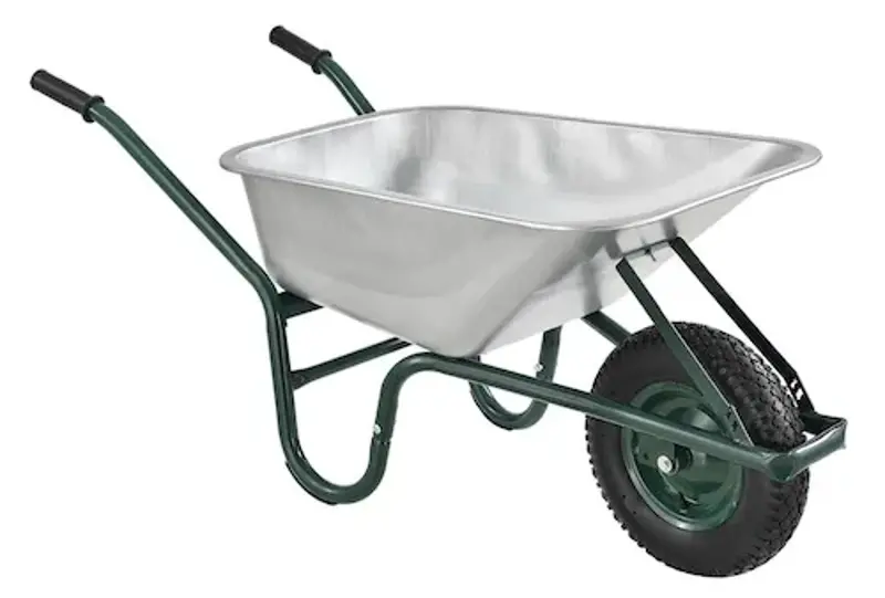 👨🌾 Juskys Schubkarre Garden mit 100L inkl. Handschuhe für 34,99€ (statt 60€)
