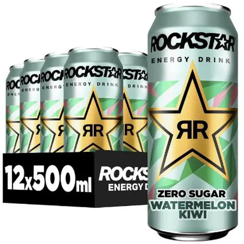 🍉🥝 12x Rockstar Energy Watermelon Kiwi Zero ab 8,50€ (statt 18€) – 0,70€ pro Dose