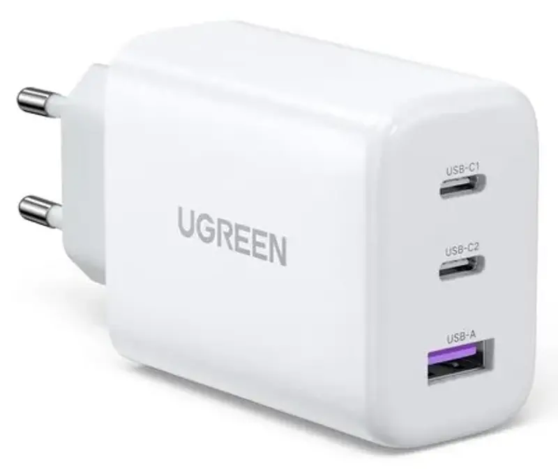 🔌 UGREEN 65W USB-C Ladegerät mit 3 Ports für 15,95€ (statt 22€)
