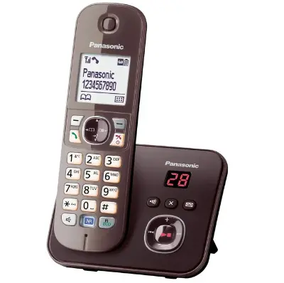 Panasonic KX-TG6821GA DECT Schnurlostelefon mit AB für 38,99€ (statt 52€)