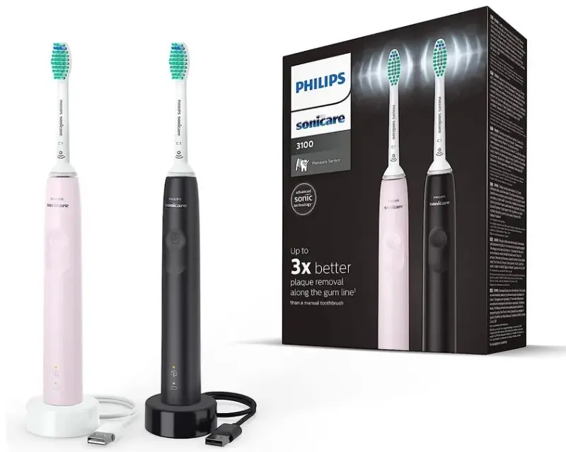 🦷 2x Philips Sonicare HX3675/15 Schallzahnbürste für 47,99€ (statt 61€)