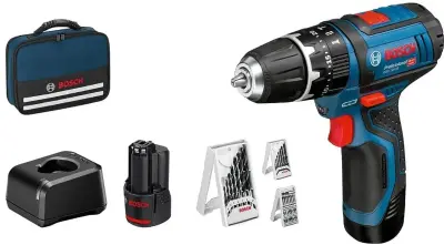 🧰 Bosch GSB 12V-15 Pro Akku Schlagbohrschrauber Set für 114,98€ (statt 139€)