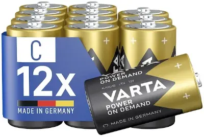 🔝🇩🇪🔋 12x VARTA „C Baby“ Batterien ab 12€ (statt 17€)