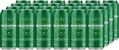 🍻 Waldenberger Premium Pilsner Bier 24 x 0,5L ab 11,43€ (statt 16€) – nur 0,50€/Dose