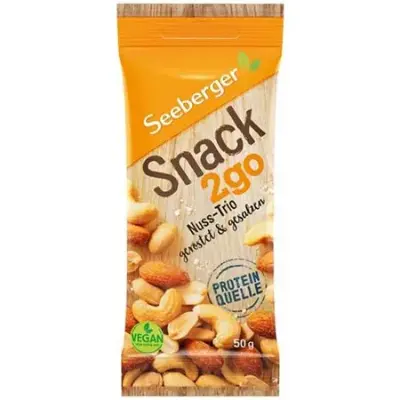 🥜 600g Seeberger Snack2go Nuss-Trio ab 18,26€ (statt 24€)