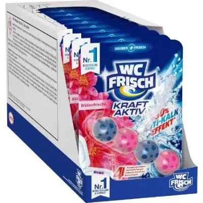🚽 10x WC Frisch Kraft Aktiv Duftspüler Blüten-Frische für 13€ (statt 21€)