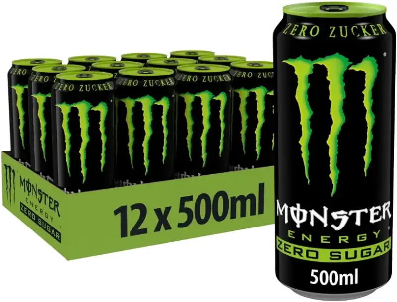 👹 Monster Energy Zero Sugar – 12 x 500ml ab 11,69€ (statt 16€)