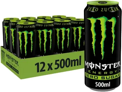 👹 Monster Energy Zero Sugar – 12 x 500ml ab 11,69€ (statt 16€)