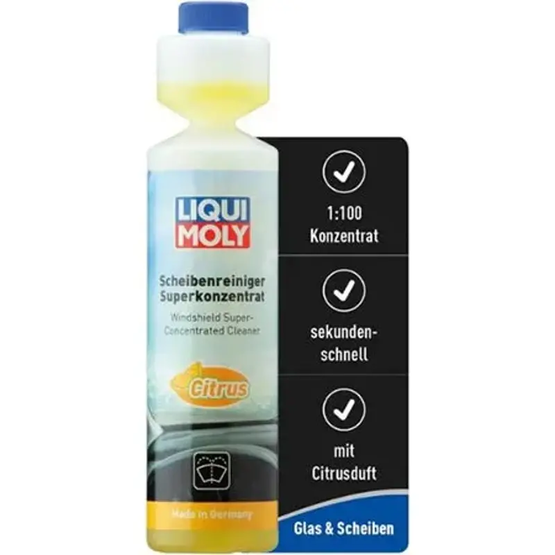 Liqui Moly 🫧 Scheibenreiniger-Superkonzentrat Citrus 250ml für 5,76€ (statt 11€)