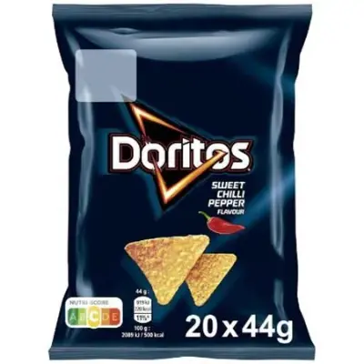 🌶️ 20x 44g Doritos Sweet Chili Pepper Nachos für 9,90€ (statt 18€)