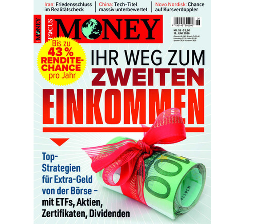 💶 FOCUS Money Abo mit 52 Ausgaben für nur 89,90€ (statt 301€)
