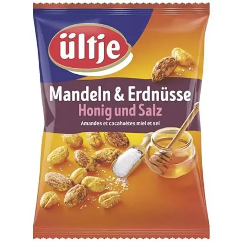 🥜 200g ültje Mandeln & Erdnüsse, Honig & Salz ab 2,20€ (statt 3,49€)