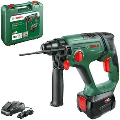 🧰 Bosch UniversalHammer 18V Akku-Bohrhammer inkl. 4,0Ah Akku für 110,99€ (statt 148€)