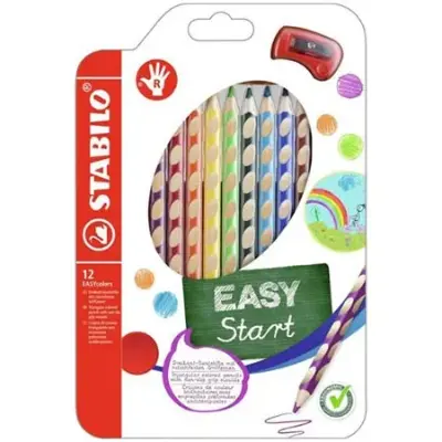 12er Pack Stabilo EASYcolors Buntstifte mit Spitzer für 13,20€ (statt 17€)