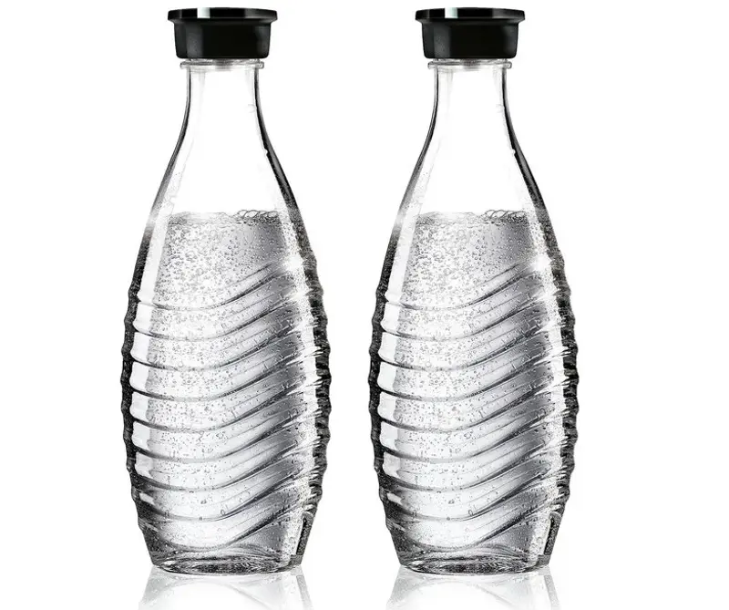 💧 2x Crystal SodaStream Glasflaschen für 14,99€ (statt 17€)