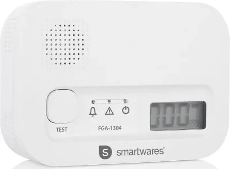 💭🗯️ Smartwares FGA-13041 Kohlenmonoxid Melder für 14,99€ (statt 24€)