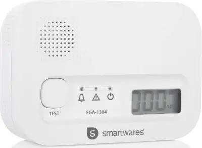 💭🗯️ Smartwares FGA-13041 Kohlenmonoxid Melder für 14,99€ (statt 24€)