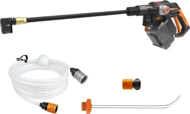 💦 Worx WG633E.9 Hydroshot Akku-Hochdruckreiniger bis 56 Bar für 96,99€ (statt 115€)