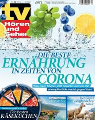 Jahresabo (52 Ausgaben) Zeitschrift “TV Hören und Sehen” für 143,20€ + bis zu 145€ Prämie