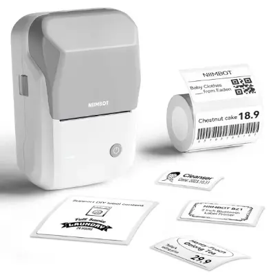 🖨️ NIIMBOT B1 Großformat-Etikettendrucker mit Bluetooth für 17,99€ (statt 28€)