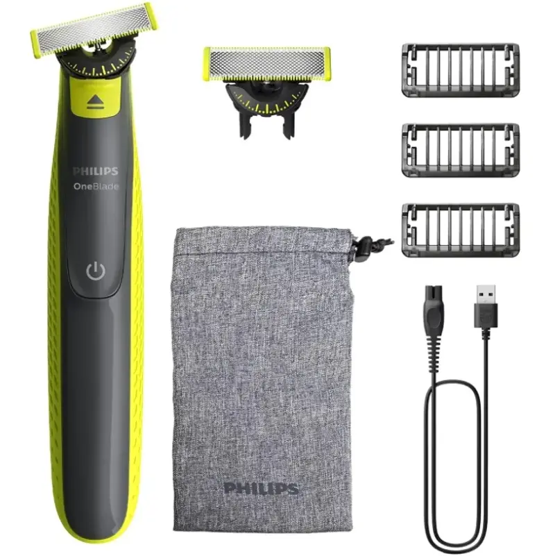 🪒 Philips OneBlade 360 QP2724/31 inkl. 2 Klingen, 3 Aufsätze & Tasche für 37,98€ (statt 50€)