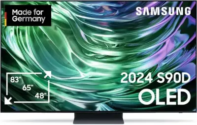 📺 Samsung GQ65S90D 65″ 4K OLED Smart TV mit 144Hz für 949€ (statt 1.279€)