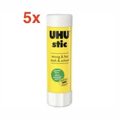 ✂️ 5x 40g UHU stic Klebestift für 8,92€ (statt 13€)