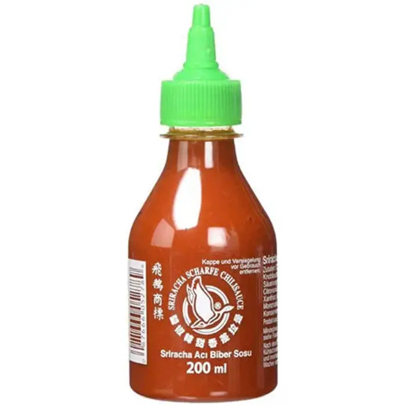 🌶️ Flying Goose Sriracha fruchtig-scharfe Chilisauce je 200ml ab 1,89€ (statt 3€)
