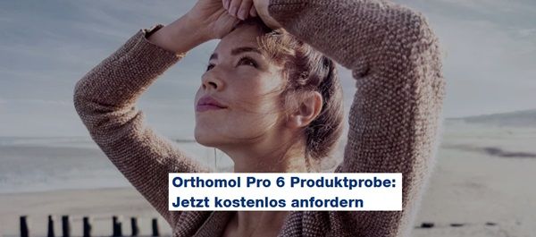 Wieder da! Produktprobe von Orthomol Pro 6 kostenlos anfordern