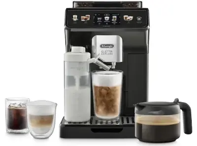 ☕ De’Longhi Eletta Explore Cold Brew Kaffeevollautomat mit Milchsystem für 800€ (statt 1.074€)