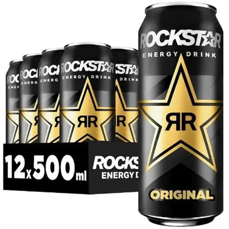 ⚡ 12x Rockstar Energy Original je 0,5L ab 9€ (statt 18€) ➡️ nur 0,75€ pro Dose