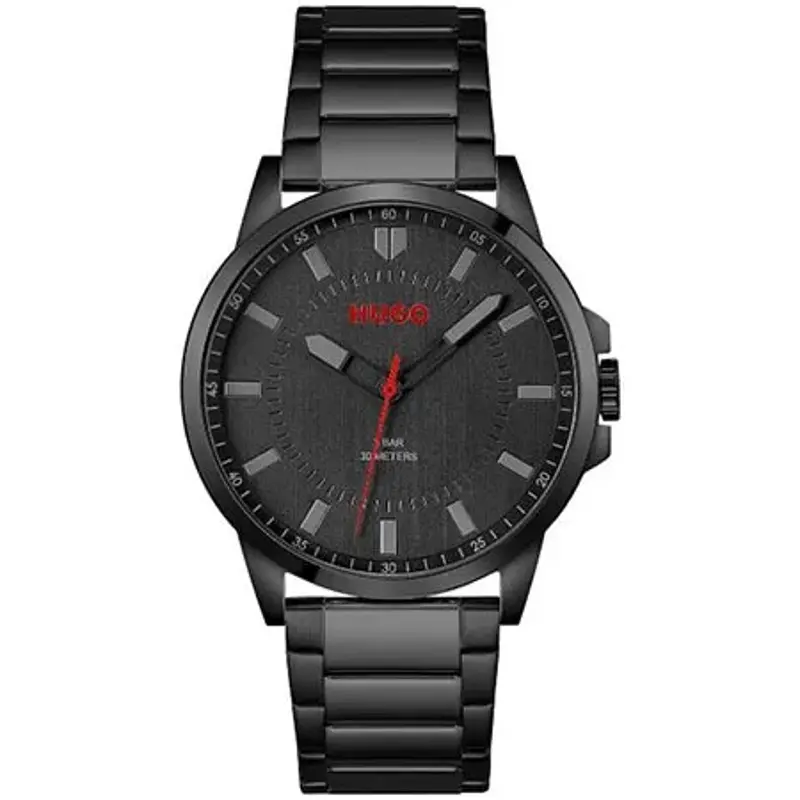 ⌚ HUGO #First Analog Quarzuhr mit Edelstahlarmband für 83,16€ (statt 133€)