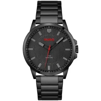⌚ HUGO #First Analog Quarzuhr mit Edelstahlarmband für 83,16€ (statt 133€)