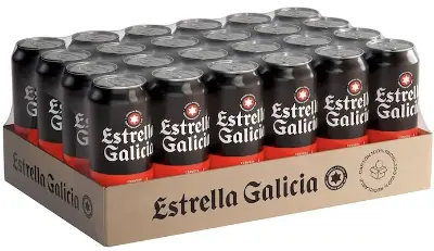 🍺 24x Estrella Galicia Especial Lager je 0,33L ab 16,13€ (statt 25€) – 0,67€ pro Dose