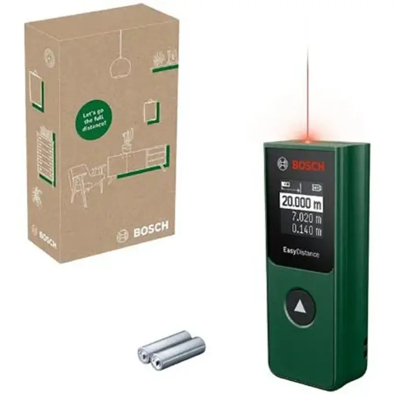 🏠 Bosch EasyDistance 20 Laser-Entfernungsmesser bis 20m für 29,99€ (statt 36€)