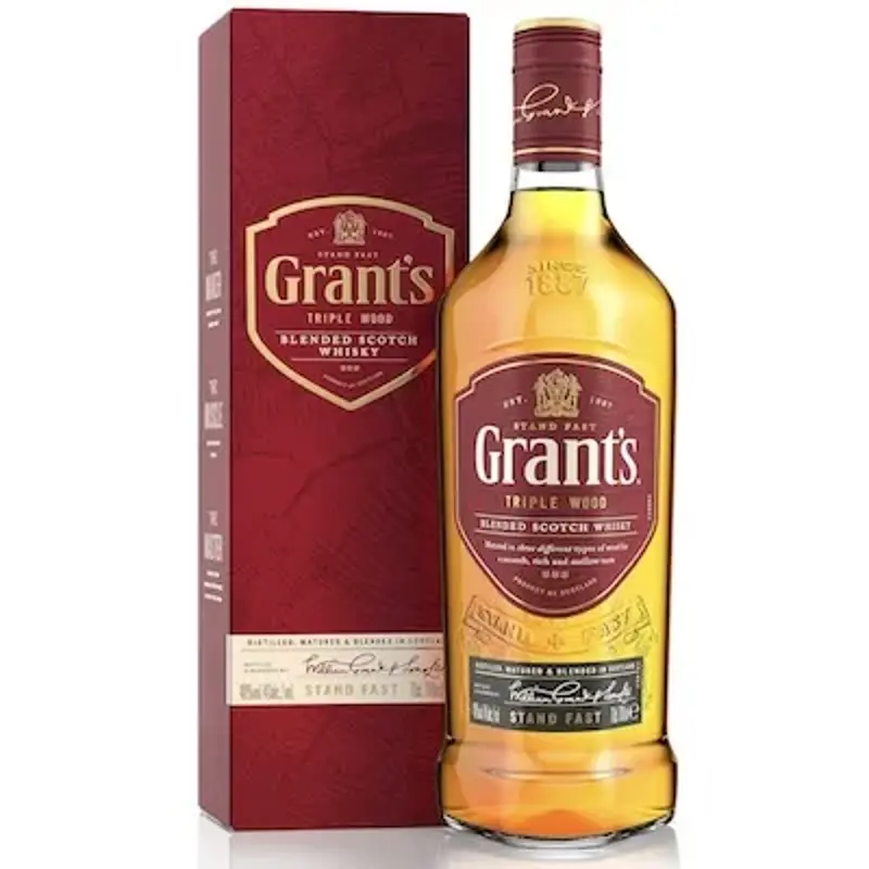 🥃 Grant’s Triple Wood Blended Scotch Whisky für 9,49€ (statt 18€)