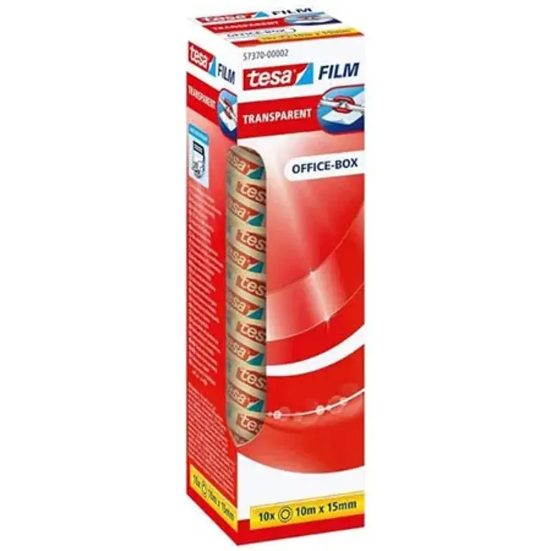 📦 10er Pack tesafilm transparent 10m x 15mm für 3,14€ (statt 6€)