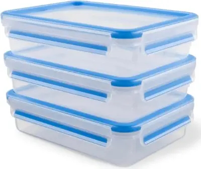 🍱 3er Set EMSA Clip & Close Frischhaltedosen, je 1,2 L für 10,99€ (statt 16€)