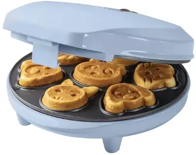 Bestron Waffeleisen AAW700 für Mini-Cookies mit Tiermotiven für 19,99€ (statt 28€)