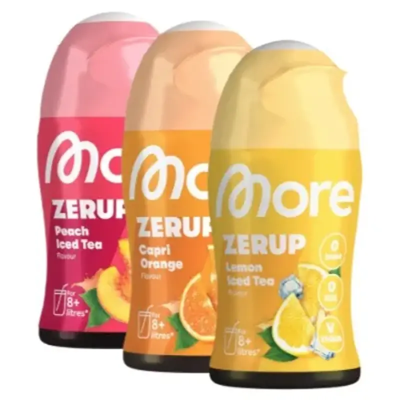🍑 65ml MORE Zerup für 4,05€ (statt 6€) ➡️ z.B. Lemon oder Peach Iced Tea uvm.