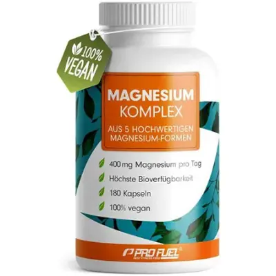 💪🏻 180er Pack Pro Fuel Magnesium Komplex Kapseln ab 7,96€ (statt 14€)